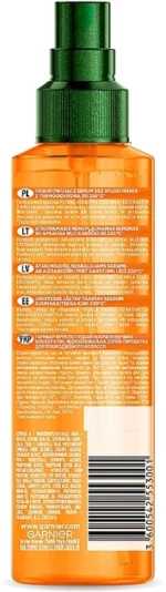 سرم محافظ حرارت کراتین ترمیم کننده مو گارنیر Garnier Fructis SOS Keratin leave-in Repairing hair serum 150ml