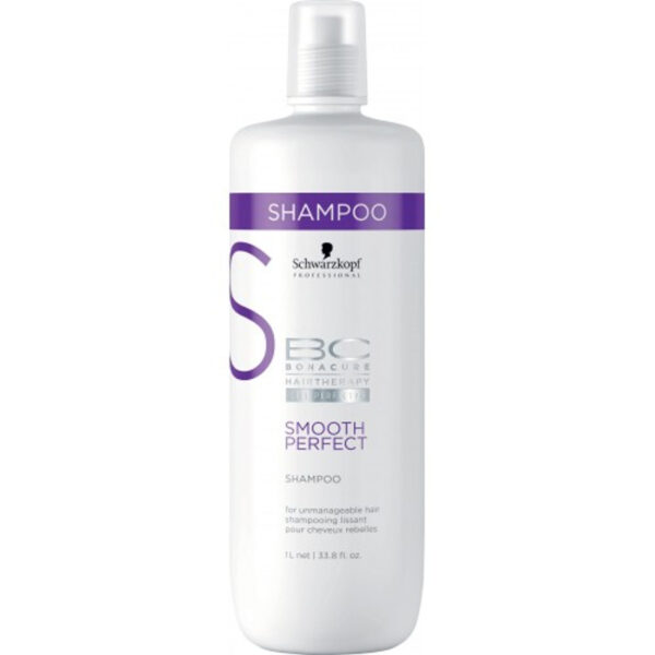 شامپو ضدوز و صاف کننده مو بناکور شوارتسکوف یک لیتری Bonacure Smooth Perfect Shampoo 1000ml