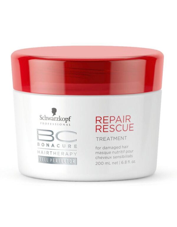 ماسک احیاکننده موهای آسیب دیده بناکور شوارتسکف Schwarzkopft Bonacure RepairRescue Treatment 200ml