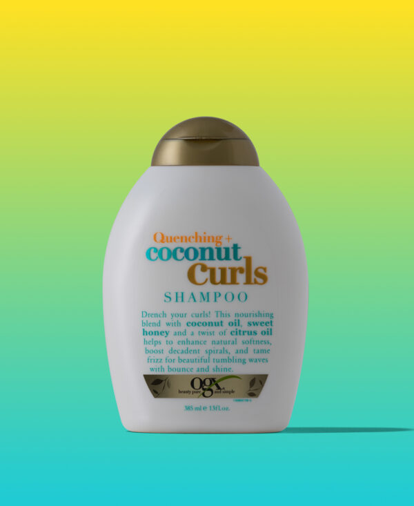 شامپو موی فر اوجی ایکس آبرسان OGX Coconut Curls Shampoo