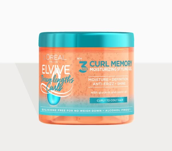 ژل مغذی و حالت دهنده موی فر لورآل Loreal Elvive 3days Curl Gel