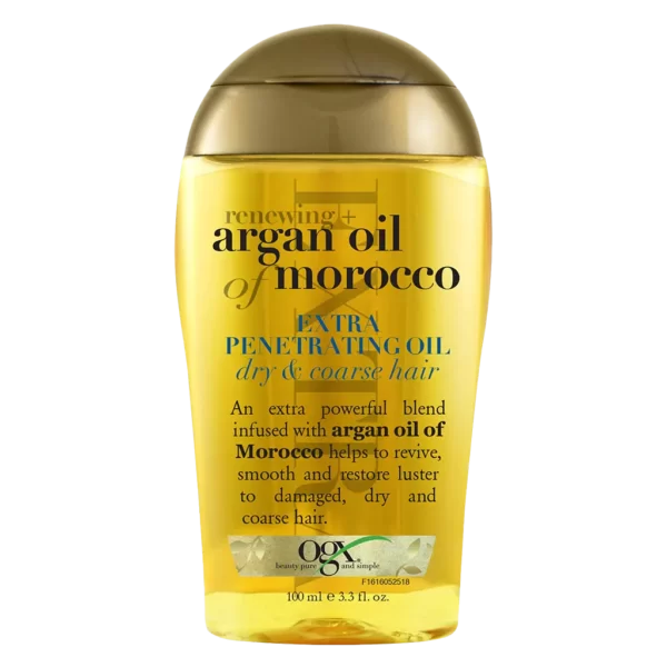 روغن آرگان موهای خشک مراکشی او جی ایکس OGX Argan Oil of Morocco Extra Penetrating Oil 100ml