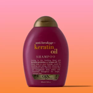 شامپو کراتین او جی ایکس تقویت کننده و ضدشکنندگی مو OGX Keratin Oil Shampoo 385ml