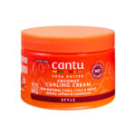 کرم حالت دهنده موی فر شی باتر و نارگیل کنتو Cantu COCONUT CURLING CREAM 340ml