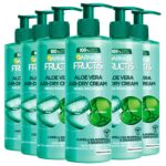 کرم مو آبرسان مو گارنیر آلوئه ورا Garnier Fructis Aloe Vera Air Dry Hair Cream 400ml