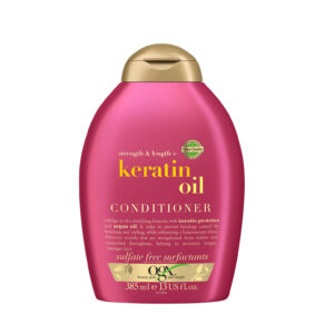 نرم کننده کراتین او جی ایکس تقویت کننده و ضدشکنندگی مو OGX Keratin Oil Condutioner 385ml