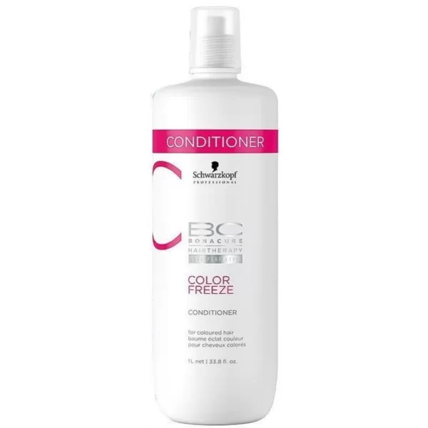 نرم کننده موهای رنگ شده بناکور شوارتسکف یک لیتری Schwarzkopf Professional Bonacure ColorFreeze Conditioner 1000ml