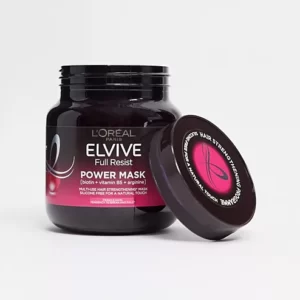 ماسک ضد ریزش تقویت کننده مو لورآل الویو L'Oreal Paris Elvive Full Resist Fragile Hair Multi-Use Hair Strengthening Power Mask 680 ml