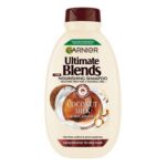 شامپو آبرسان مو گارنیر شیرنارگیل و ماکادمیا Garnier Fructis Ultimate Blends Coconut Milk and Macadamia For Dehydrated To Dry Hair Shampoo 400ml