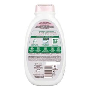 شامپو پوست سر حساس گارنیر شیر جودوسر و نشاسته برنج Garnier Fructis Ultimate Blends Oat Milk & Rice Cream For Delicate Hair & Scalp Shampoo 400ml