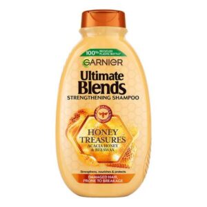 شامپو تقویت مو گارنیر عسل اقاقیا و موم زنبور عسل Garnier Fructis Ultimate Blends Acacia Honey & Beeswax For Damaged Hair Shampoo 400ml