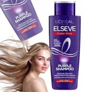 شامپو ضدزردی لورآل L'Oréal Paris Elseve Color Vive Purple Shampoo 200ml