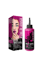 رنگ مو فانتزی یاقوتی بدگرل مدل استار این شاک Bad Girl Semi Permanent Color Star In Shock 150ml