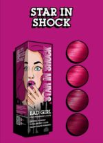 رنگ مو فانتزی یاقوتی بدگرل مدل استار این شاک Bad Girl Semi Permanent Color Star In Shock 150ml