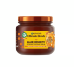 ماسک مو تقویت کننده گارنیر عسل اقاقیا و موم زنبور عسل Garnier Fructis Ultimate Blends Honey Treasures Hair Remedy Repairing Mask 340ml