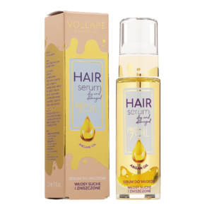 سرم آرگان موهای خشک و آسیب دیده ولر Vollare Hair Serum argan oil dry and damaged hair 30ml