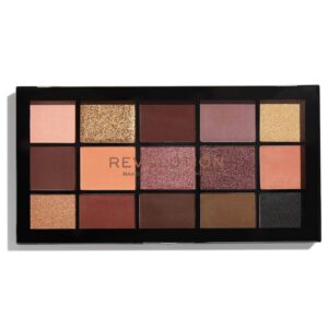 پالت سایه چشم رولوشن مدل ولوت رز 15 رنگ Revolution London EyeShadow Palette Velvet Rose 15 color