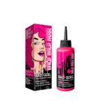 رنگ مو فانتزی صورتی پررنگ بدگرل مدل وایلد وایلد رز Bad Girl Hair Color Wild Wild Rose 150ml