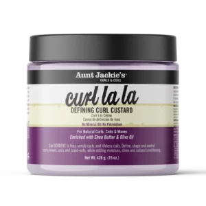 کرم موی فر (کاسترد) آنت جکیز آبرسان و حالت دهنده فر Aunt Jackie's Curl La La Defining Curl Custard 430ml