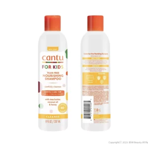 شامپو سر کودک کنتو موهای فر و حالت دار Cantu Care For Kids Nourishing Shampoo (Tear Free) 237ml