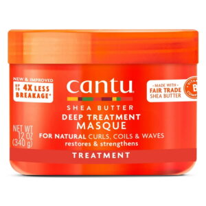 ماسک مو درمانی موی فر شی باتر کنتو Cantu DEEP TREATMENT HAIR MASQUE with Shea Butter for Natural Hair 340ml