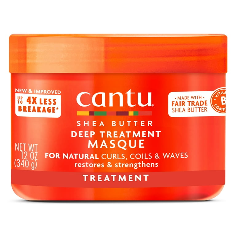 Cantu_Shea_Butter_Deep_Treatment_Masque_12_oz_038e5b27_45f6_4587 ماسک مو درمانی موی فر شی باتر کنتو Cantu DEEP TREATMENT HAIR MASQUE with Shea Butter for Natural Hair 340ml