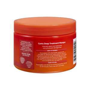 ماسک مو درمانی موی فر شی باتر کنتو Cantu DEEP TREATMENT HAIR MASQUE with Shea Butter for Natural Hair 340ml