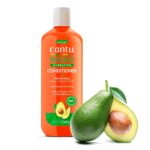 نرم کننده آبرسان آووکادو موهای فر و حالت دار کنتو Cantu Hydrating Avocado Conditioner With SheaButter For Curls,Coils,Wavy Hair 400ml