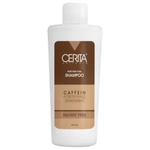 شامپو بدون سولفات کافئین ضدریزش سریتا Cerita Beauty Anti-Hairloss Fortifying Caffeine Shampoo 200ml