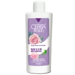 شامپو رنگساژ ضدزردی سریتا بیوتی Cerita Beauty Hair Color Silver Shampoo 200ml