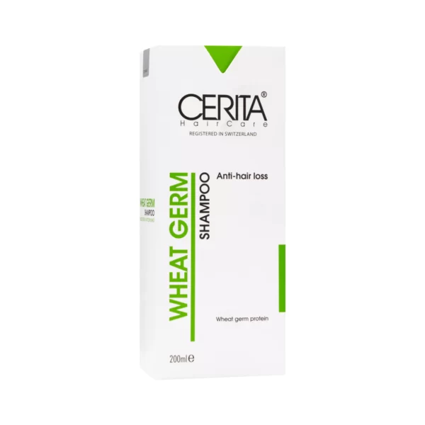 شامپو ضدریزش جوانه گندم سریتا Cerita Beauty Anti-Hairloss Wheat Protein Shampoo 200ml