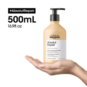 شامپو ترمیم کننده و پروتئینه لورآل پروفشنال L'Oreal Professionnel Absolute Repair Instant Resurfacing شامپو ترمیم کننده و پروتئینه لورآل پروفشنال L'Oreal Professionnel Absolute Repair Instant Resurfacing Shampoo 500ml500ml