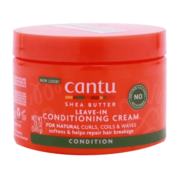 آبرسان موی فر کنتو Cantu LEAVE-IN CONDITIONING CREAM 340g