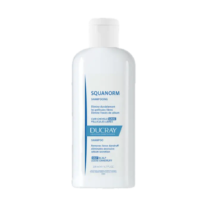 شامپو ضد شوره کف سر چرب اسکوآنورم دوکری DUCRAY SQUANORM Anti-loose dandruff shampoo Oily loose dandruff 200ml