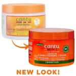 آبرسان موی فر کنتو Cantu LEAVE-IN CONDITIONING CREAM 340g