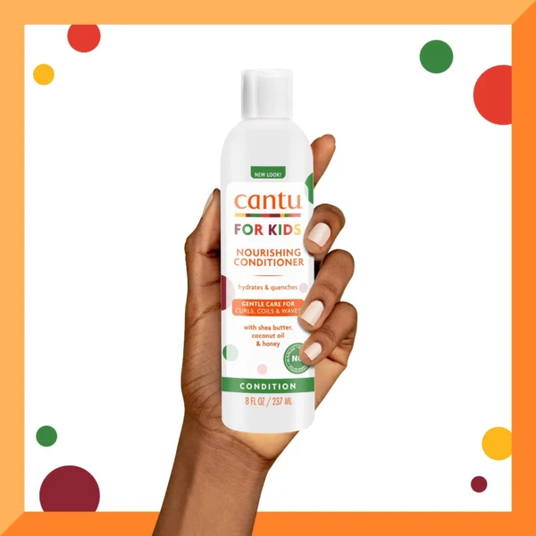 نرم کننده موی فر کودک کنتو Cantu Care for Kids Nourishing Conditioner 237ml