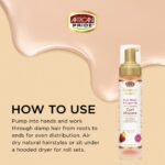 موس حالت دهنده فر مو افریکن پراید African Pride MOISTURE MIRACLE ROSE WATER & ARGAN OIL CURL MOUSSE 251ml