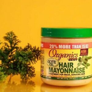 ماسک مایونز مو ارگانیک افریکاز بست Organics Africa's Best Organic Hair Mayonnaise 520g