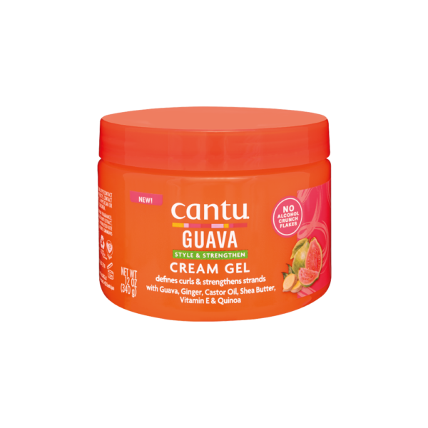 کرم ژل موی فر گوآوا کنتو Cantu Guava Style & Strengthen Cream Gel 340g