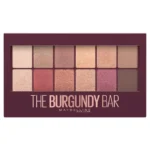 پالت سایه مدل برگندی بار میبلین Maybelline THE BURGUNDY BAR EYESHADOW PALETTE