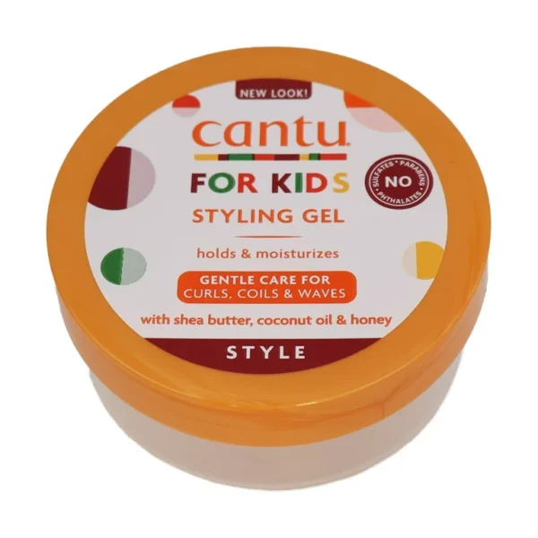 ژل استایل موی فر کودک برند کنتو Cantu Care For Kids Styling Gel 64g