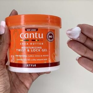 کرم ژل استایل موی فر رطوب رسان کنتو Cantu MOISTURIZING TWIST & LOCK GEL 370g