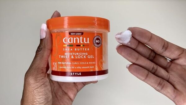 کرم ژل استایل موی فر رطوب رسان کنتو Cantu MOISTURIZING TWIST & LOCK GEL 370g