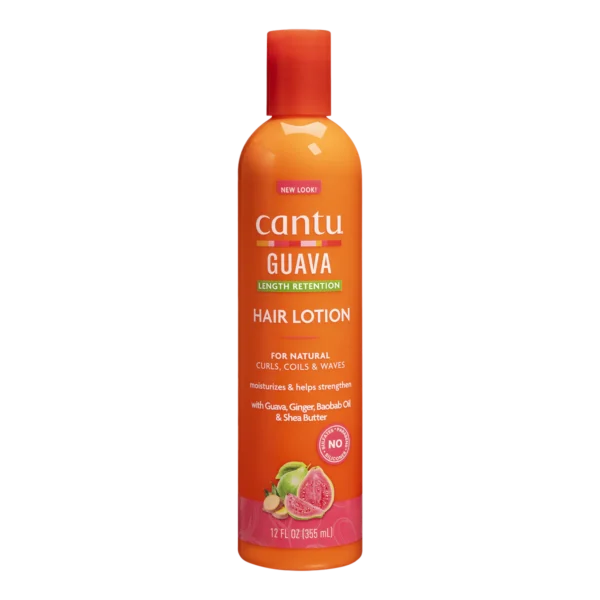 لوسیون موی فر گواوا و زنجبیل کنتو Cantu Guava Length Retention Hair Lotion 355ml