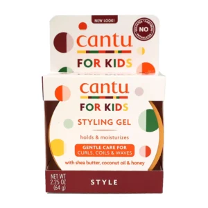 ژل استایل موی فر کودک برند کنتو Cantu Care For Kids Styling Gel 64g