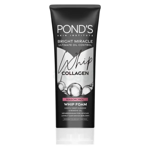 شوینده صورت کنترل چربی کلاژن پوندز Pond'S Bright Miracle Ultimate Oil Control Collagen Facial Foam 100g