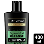 شامپو احیا و پاک‌کننده پوست سر چرب ترزمه TRESemmé Replenish & Cleanse Shampoo for Oily Hair 400ml