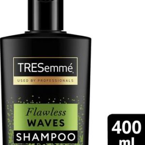 شامپو مخصوص موی فر ترزمه دارای سولفات TRESemmé Flawless Waves Shampoo Professional Quality 400ml