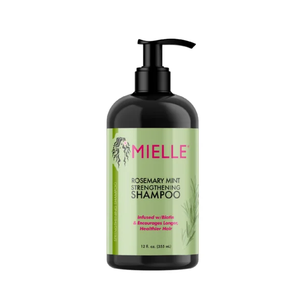 شامپو تقویت‌کننده رزماری مایل (Mielle Rosemary Mint Strengthening Shampoo)