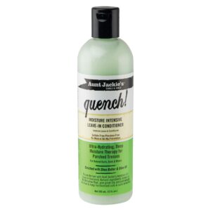 آبرسان عمیق موی فر سبز آنت جکیز Aunt Jackie's Quench Moisture Intensive Leave-in Conditioner 355ml